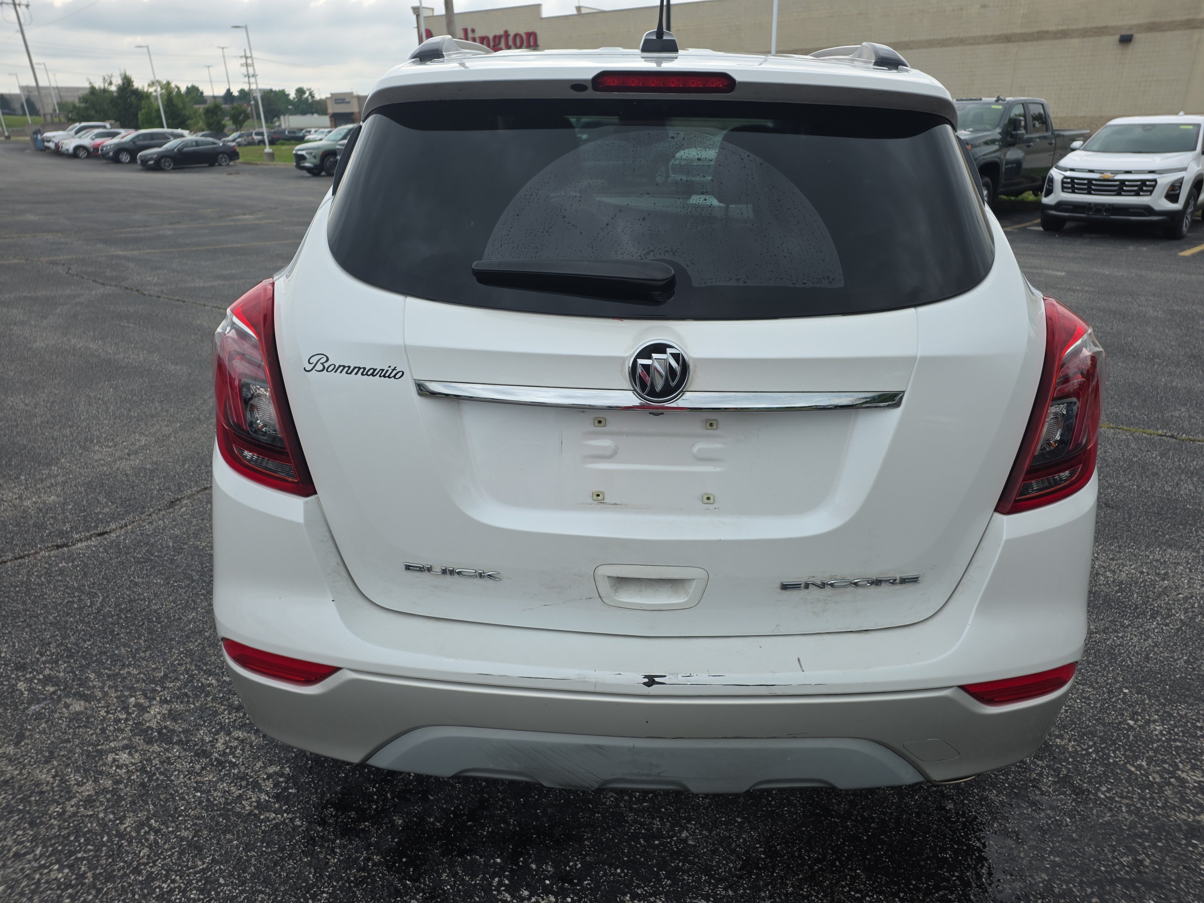 Used 2017 Includes (BQX) Satin Nickel Metallic lower exterior accent color, Paint code W733J. Buick Essence image 5