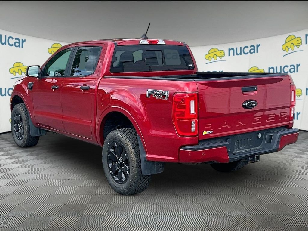 Used 2021 Red Metallic Ford XLT image 4