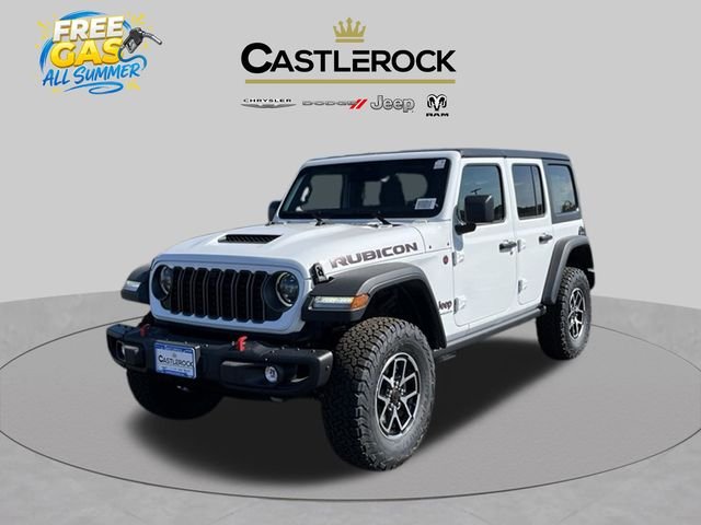 New 2026 Bright White Clear-Coat Exterior Paint Jeep Rubicon image 1