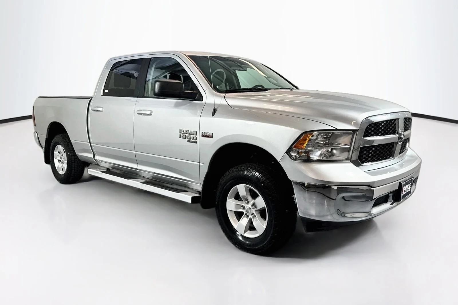 Used 2019 Bright Silver Metallic Clearcoat Ram SLT image 3