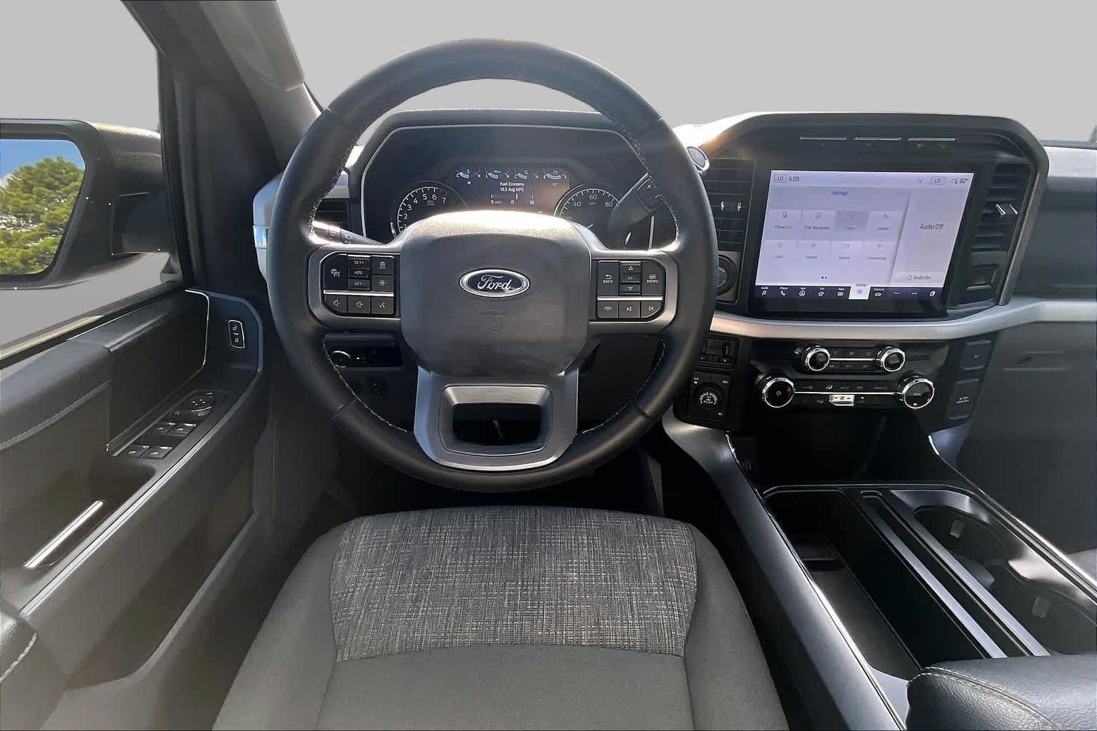Used 2023 Antimatter Blue Metallic Ford XLT image 6