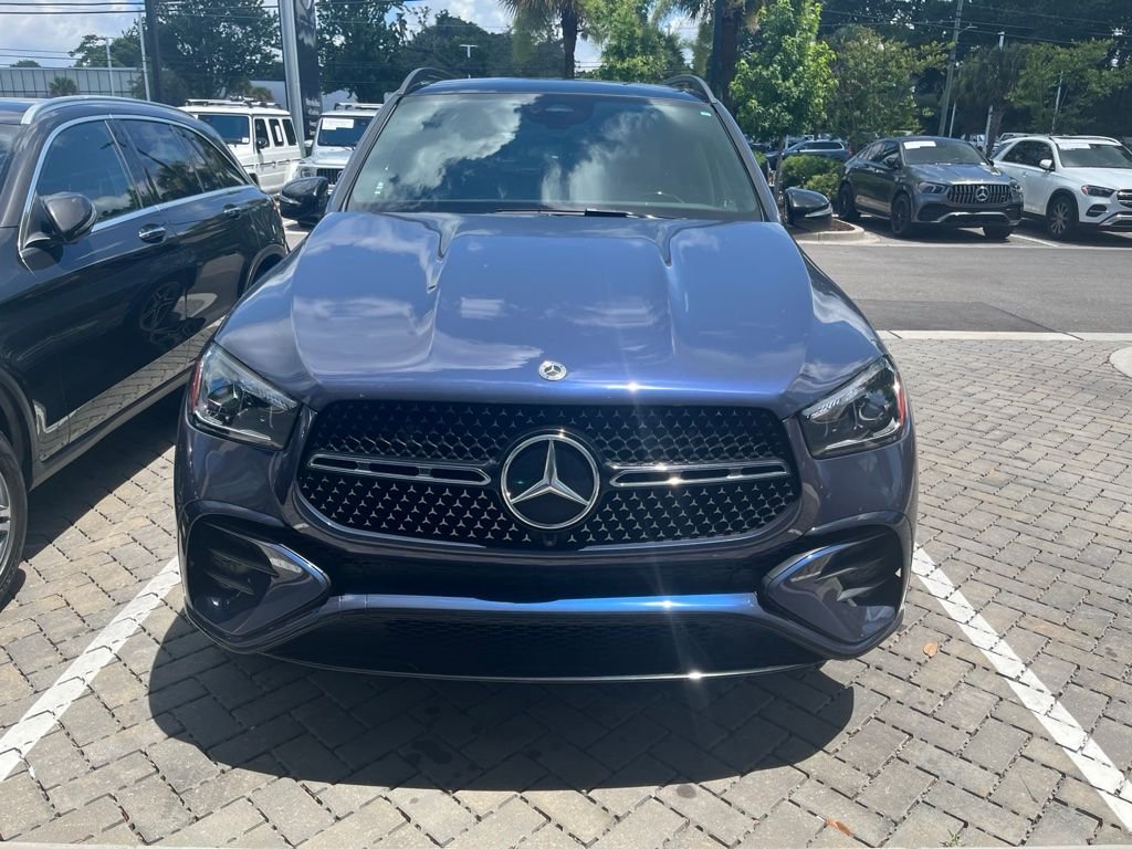Certified Used 2024 Blue Mercedes-Benz GLE 350 image 3