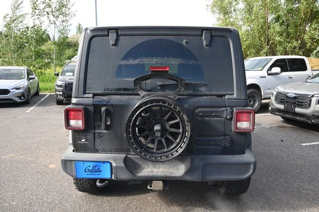 Used 2021 Black Jeep Unlimited Willys image 5