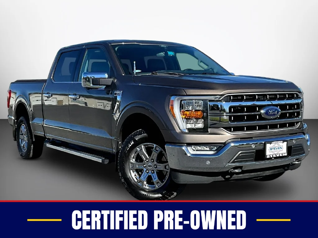 Used 2021 Gray Ford Lariat image 1