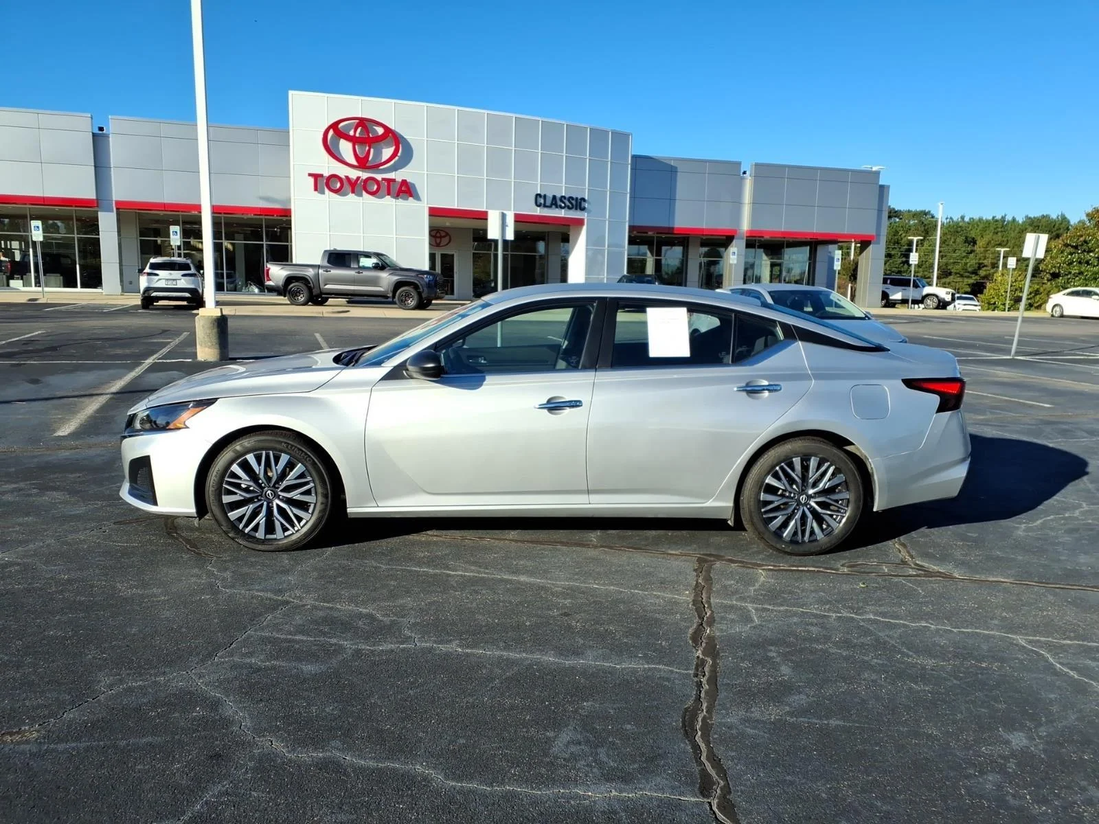 Used 2025 Brilliant Silver Metallic Nissan SV image 3