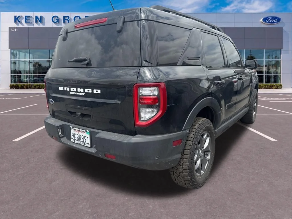 Certified Used 2023 Black Ford Badlands image 4