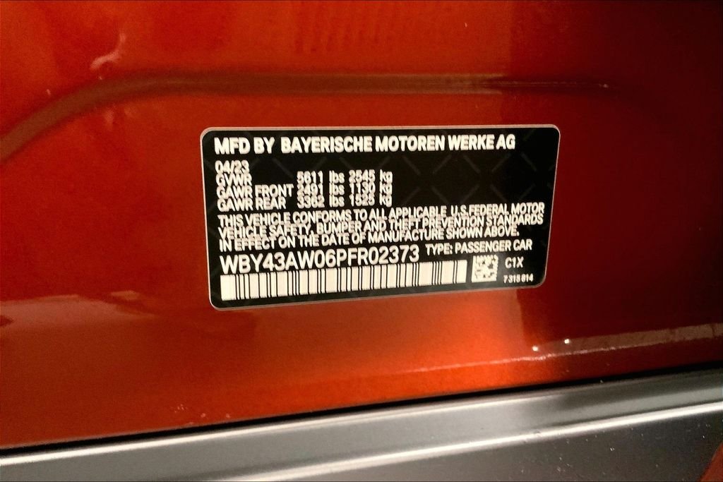 Used 2023 Sunset Orange Metallic BMW  image 30
