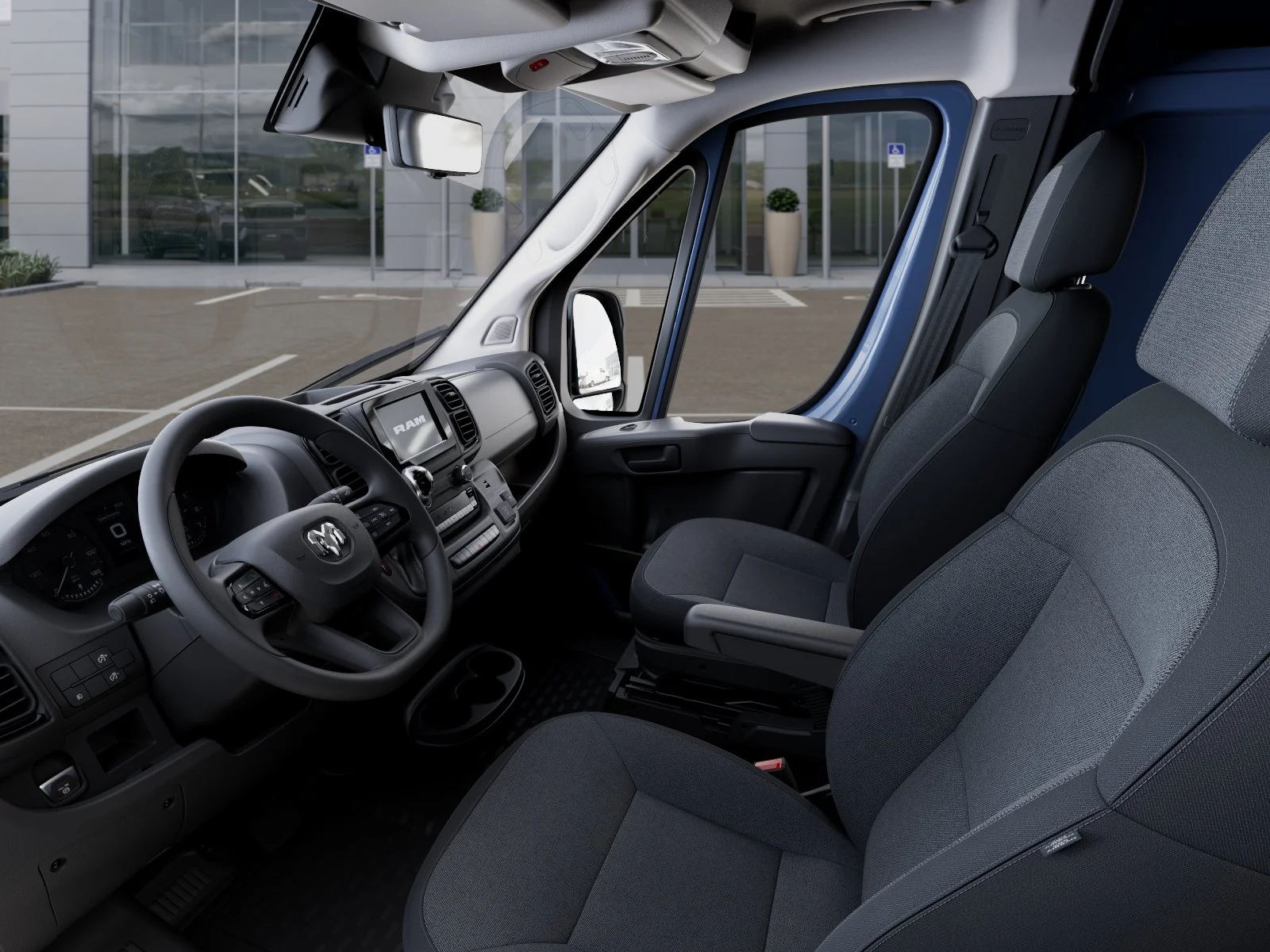 New 2026 Forged Blue Metallic RAM High Roof image 48