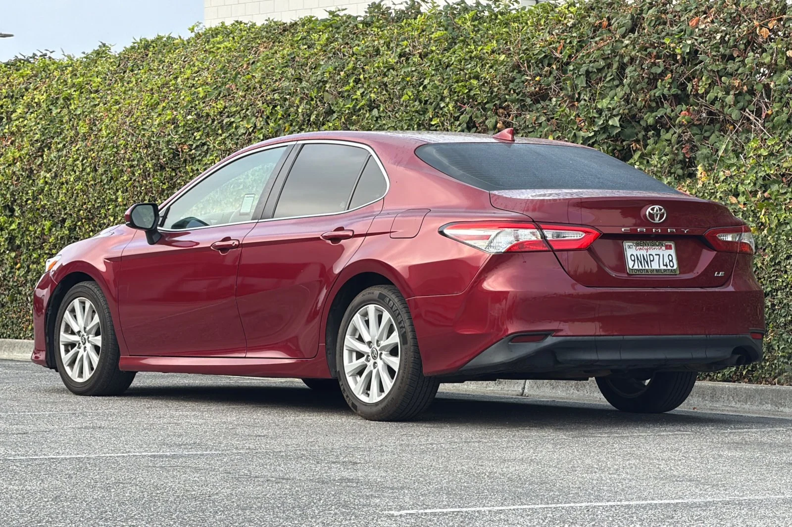 Used 2020 Red Toyota LE image 6