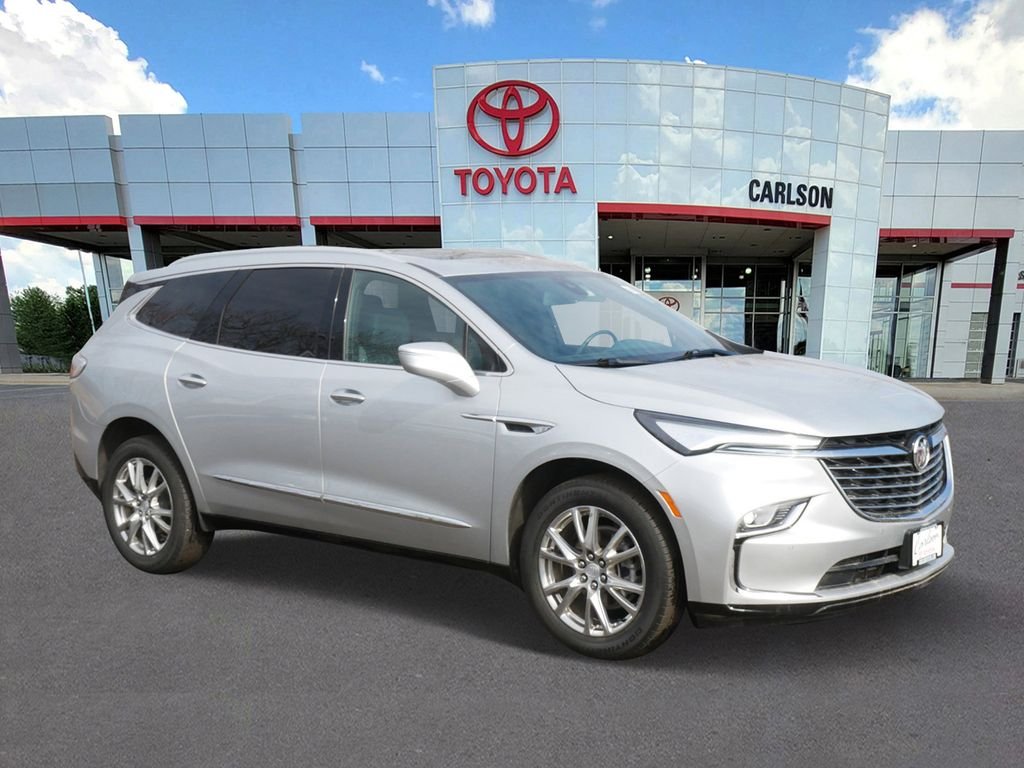 Used 2022 Buick Enclave Essence with VIN 5GAEVAKW8NJ147636 for sale in Minneapolis, Minnesota