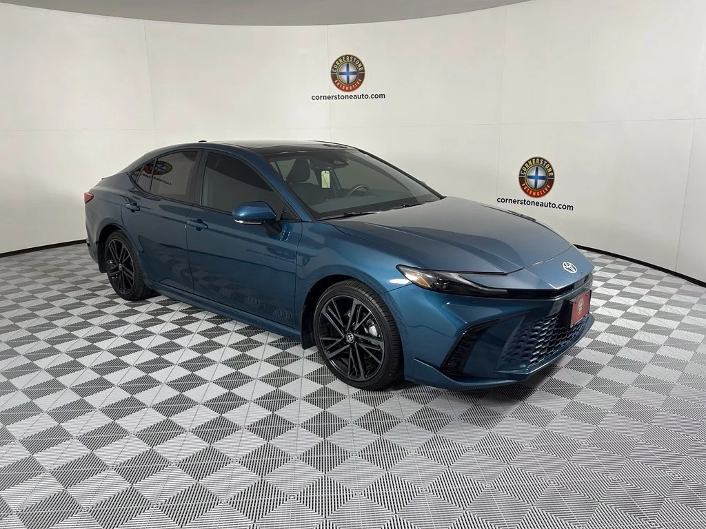 Used 2025 Blue Toyota XSE image 16