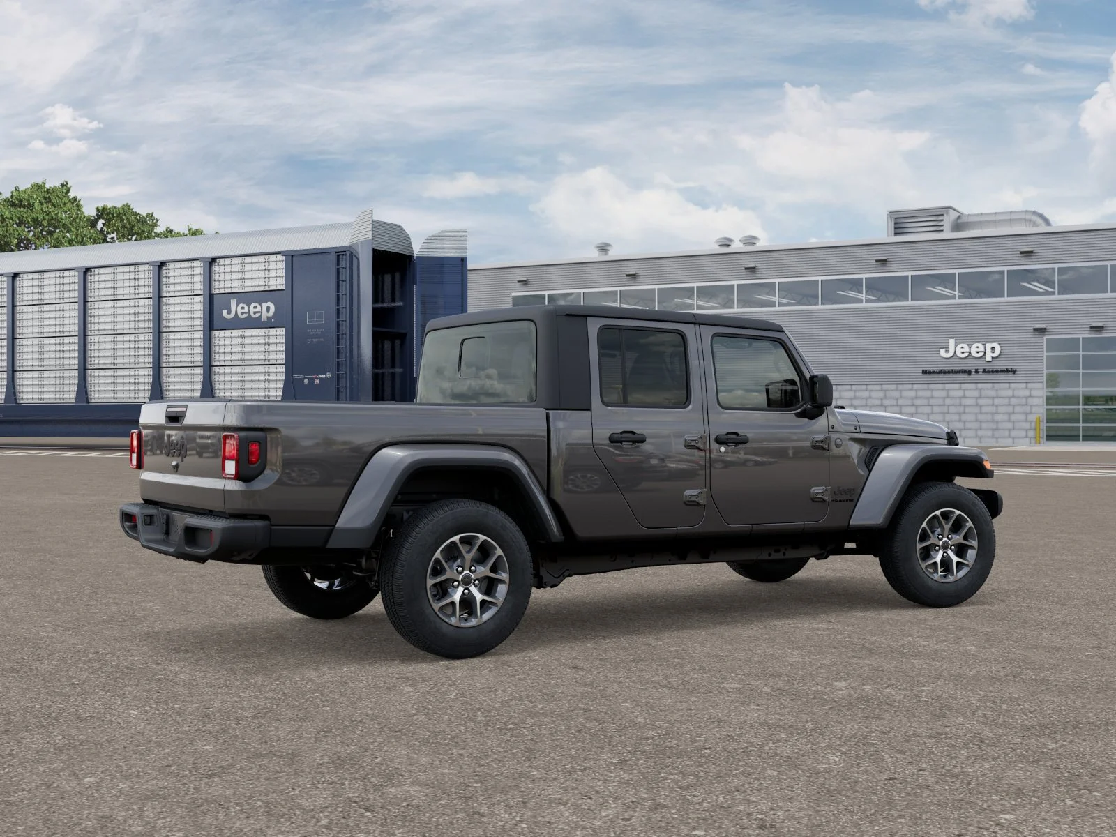 New 2027 Granite Crystal Metallic Clearcoat Jeep Sport S image 4