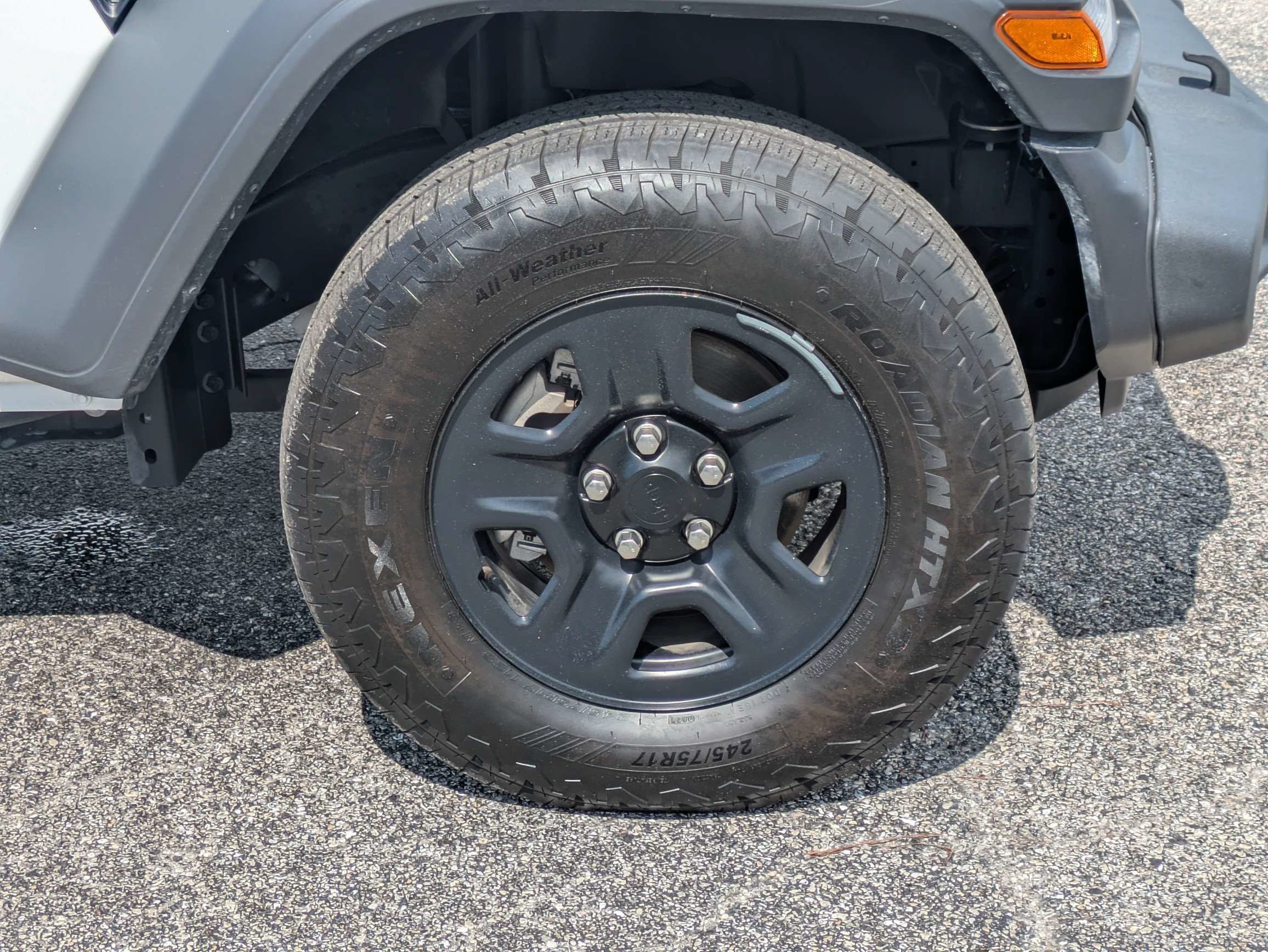 Used 2025 Bright White Clearcoat Jeep Sport image 12