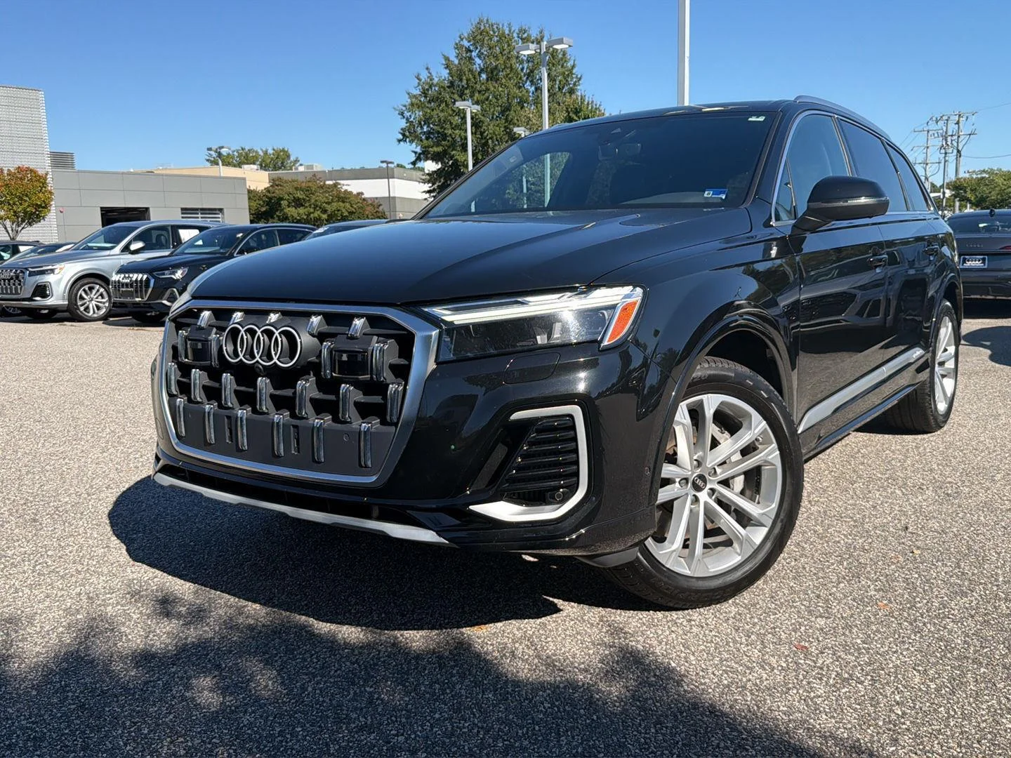 Certified Used 2025 Mythos Black Metallic Audi Premium Plus image 1