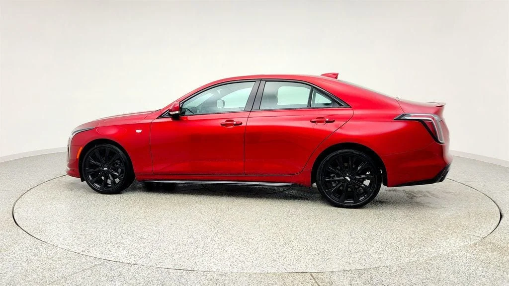 Used 2025 Radiant Red Tintcoat Cadillac 4dr Sedan Sport with 19