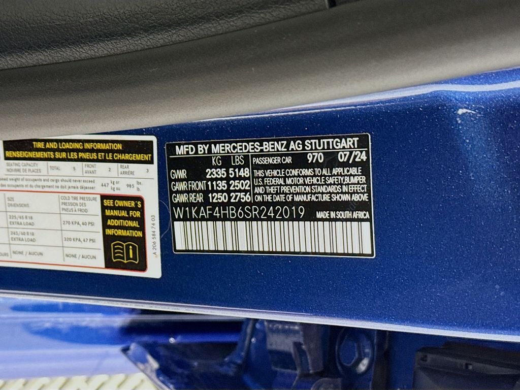 Used 2025 Blue Mercedes-Benz C 300 image 32