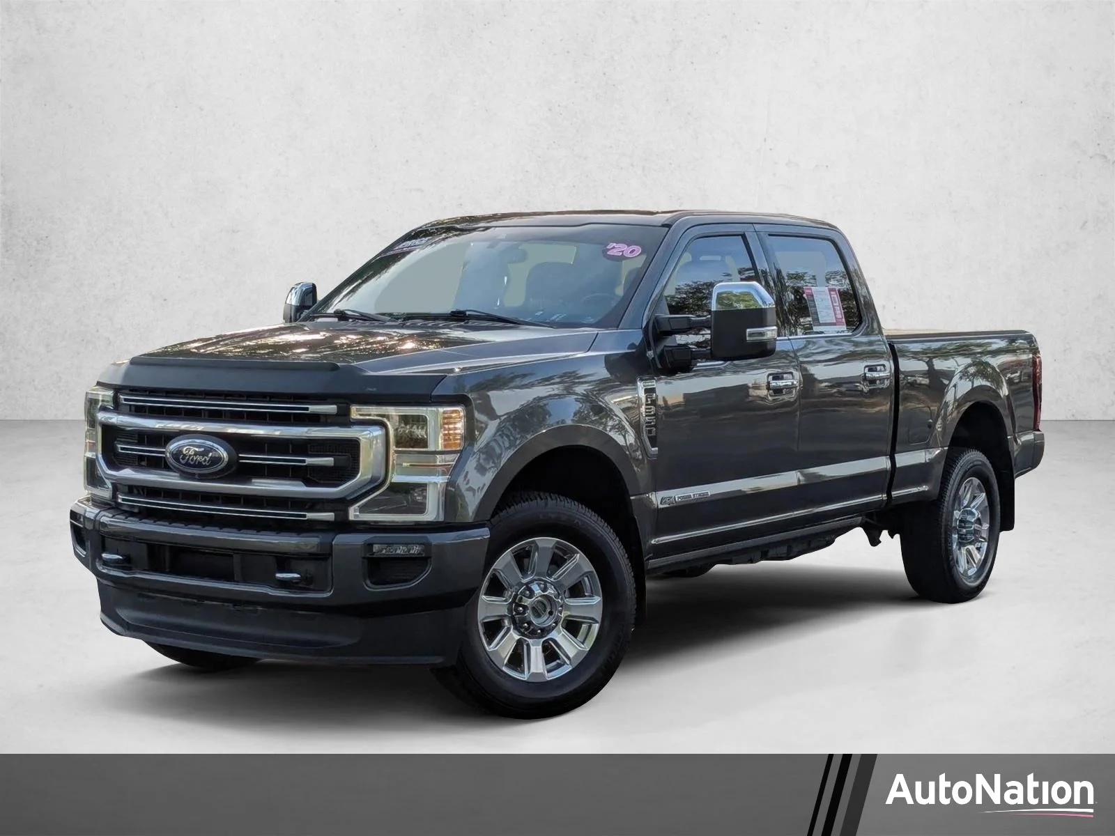 Used 2020 Magnetic Metallic Ford Platinum image 1