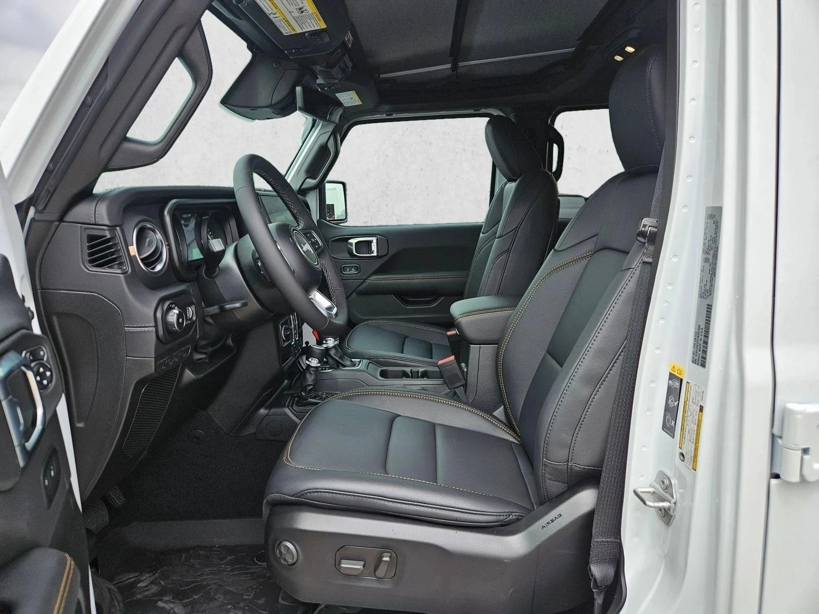 New 2026 Bright White Clearcoat Jeep Sahara image 4