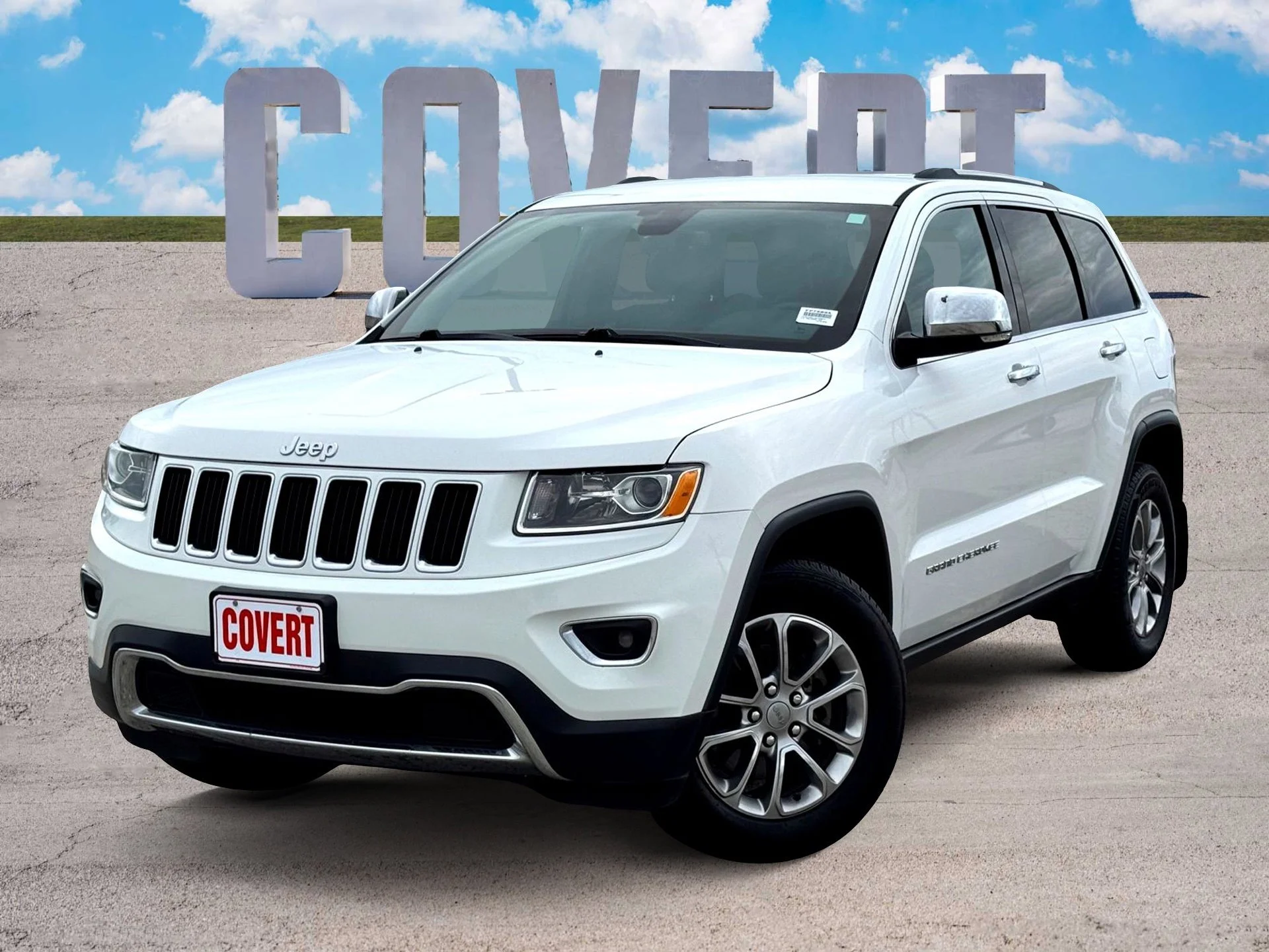 Used 2016 Bright White Clearcoat Jeep Limited image 1