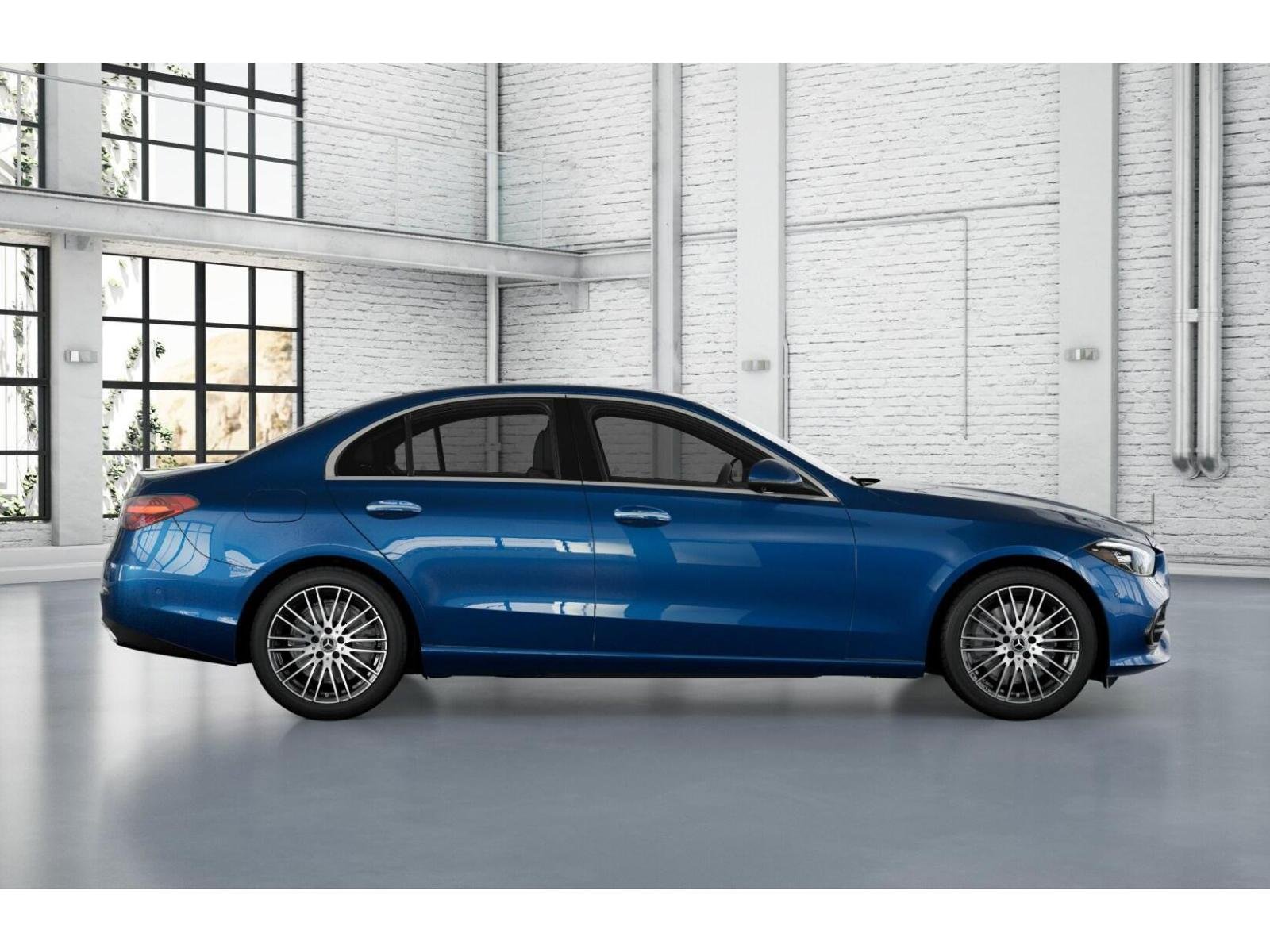 New 2026 Starling Blue Metallic Mercedes-Benz C 300 image 2