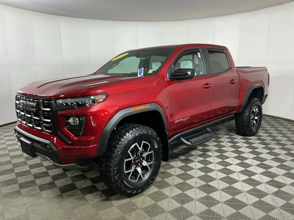 Used 2025 Red GMC AT4 image 4