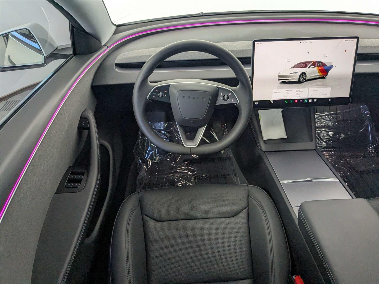 Used 2024 Pearl White Multi-Coat Tesla  image 38