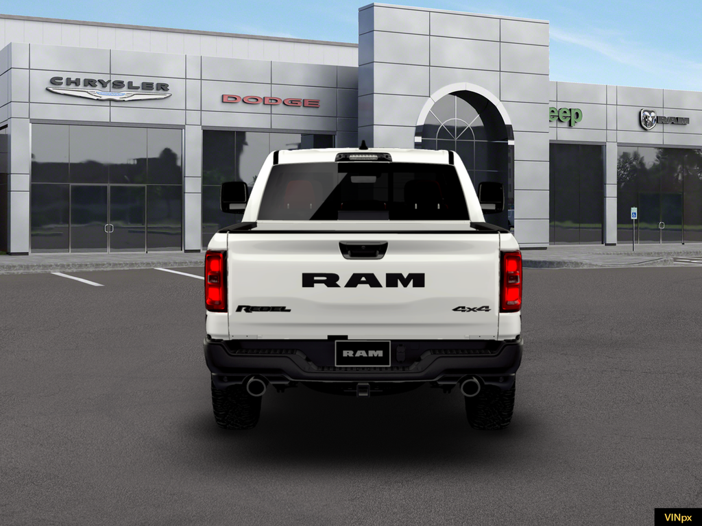 New 2026 Bright White Clear-Coat Exterior Paint RAM Rebel image 5
