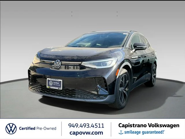 Certified Used 2023 Deep Black Volkswagen Pro S image 1