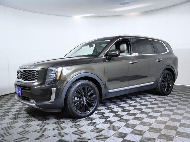 Certified 2020 Kia Telluride SX with VIN 5XYP5DHC7LG065545 for sale in Apple Valley, Minnesota