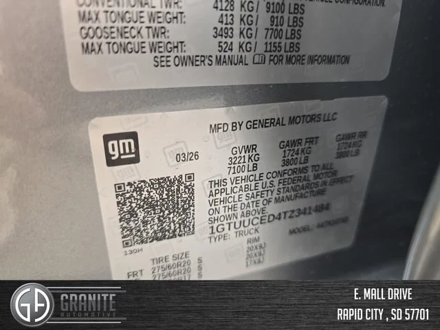 2026 GMC Sierra 1500 Elevation - Photo 30