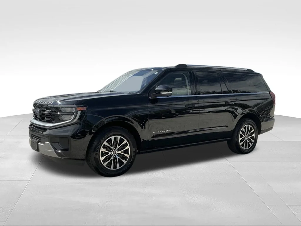 Used 2025 Black Ford Platinum image 2