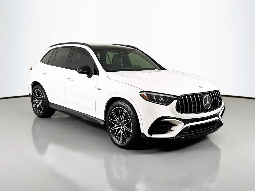 Used 2025 White Mercedes-Benz GLC 43 AMG® image 1