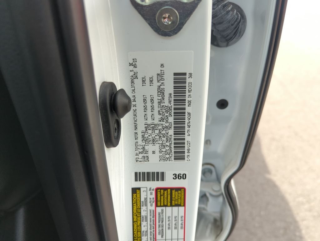 Used 2023 White Toyota TRD Sport image 40