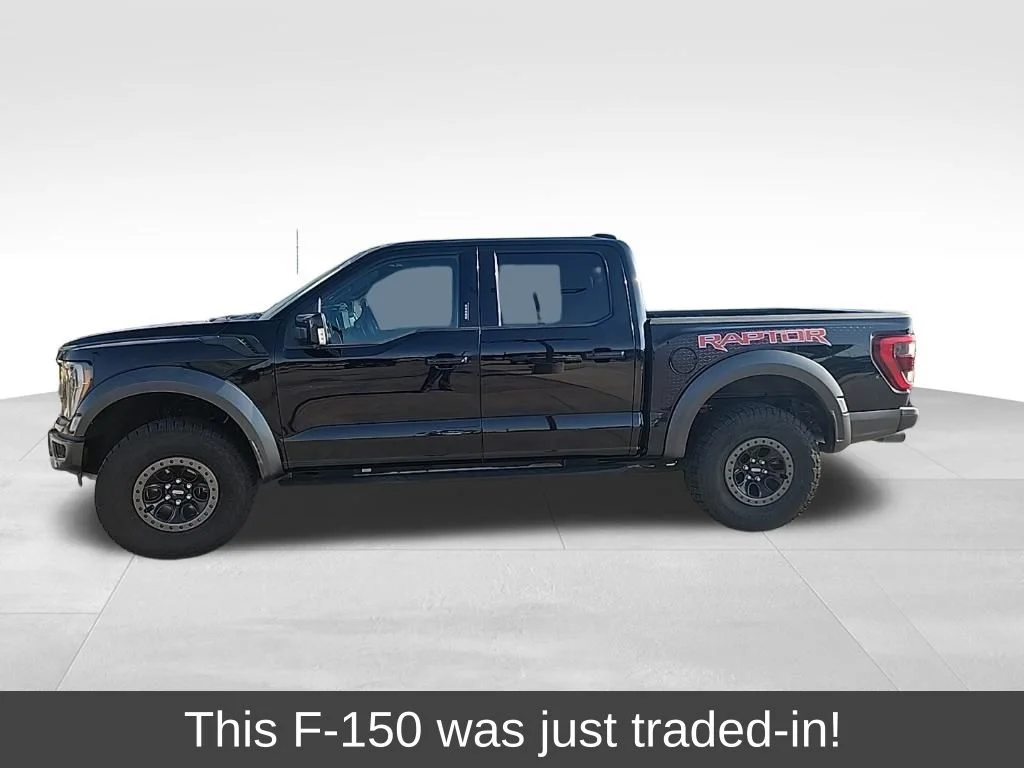 Used 2022 Black Metallic Ford Raptor image 1