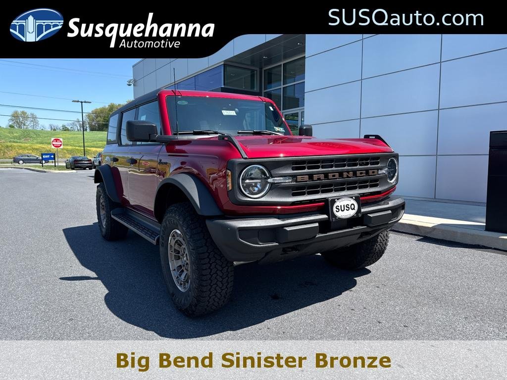 Ruby Red Metallic Tinted Clearcoat 2026 Ford Bronco SUV / Crossover Four-Wheel Drive 7-Speed Manual