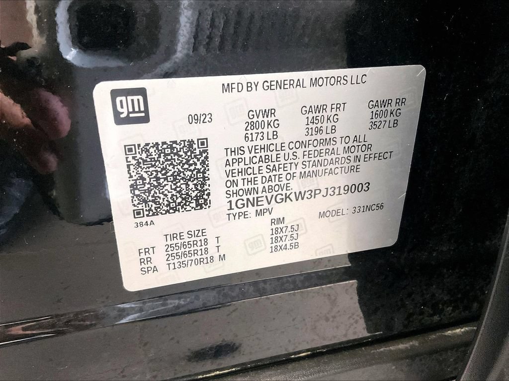 Used 2023 Mosaic Black Metallic Chevrolet LT Cloth image 36