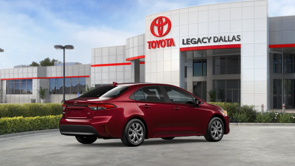 New 2026 Ruby Flare Pearl Toyota LE image 11