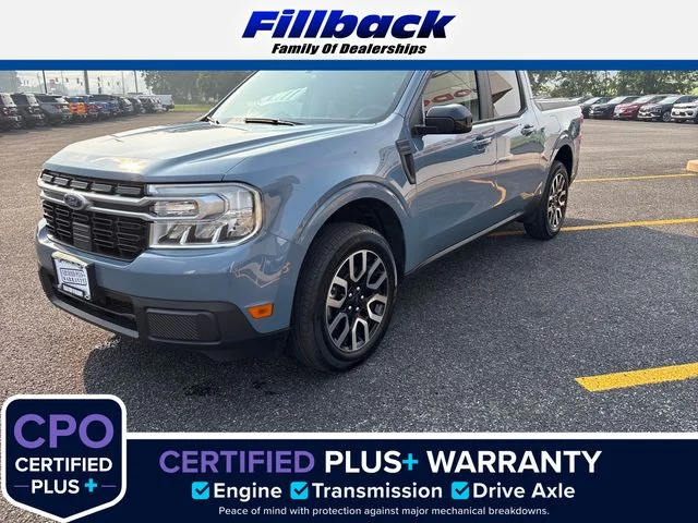 Used 2024 Azure Gray Metallic Ford Lariat image 1
