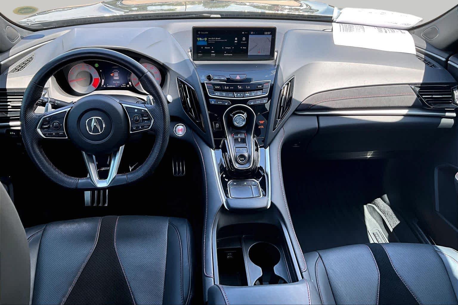 Used 2024 Liquid Carbon Metallic Acura w/A-Spec Package image 13