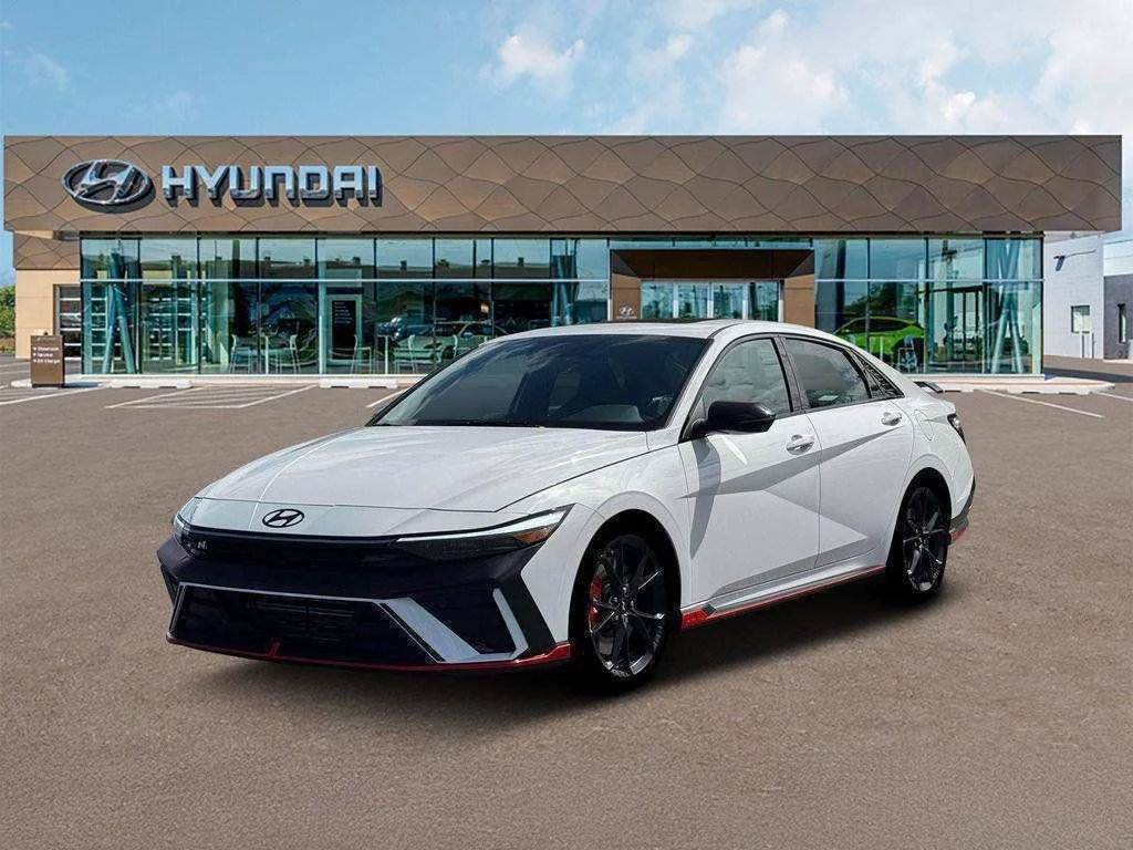 New 2026 White Hyundai Base image 1
