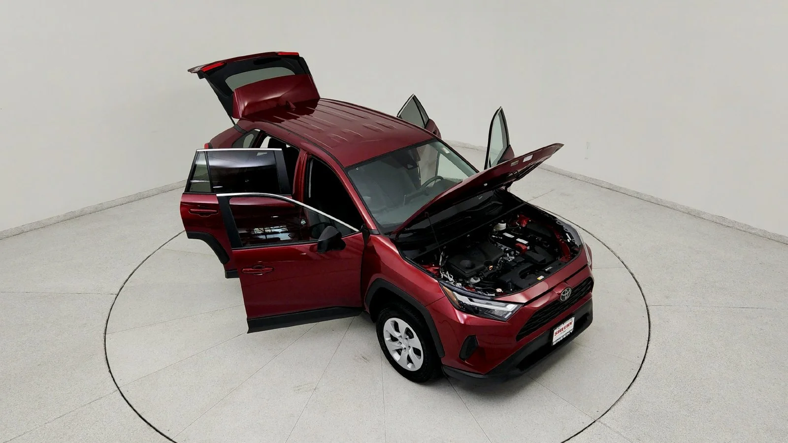 Used 2025 Red Toyota LE image 21