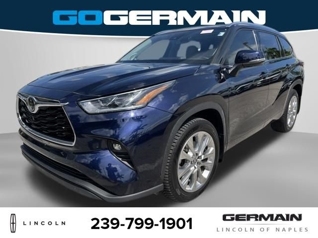 Used 2020 Blue Toyota Limited image 1