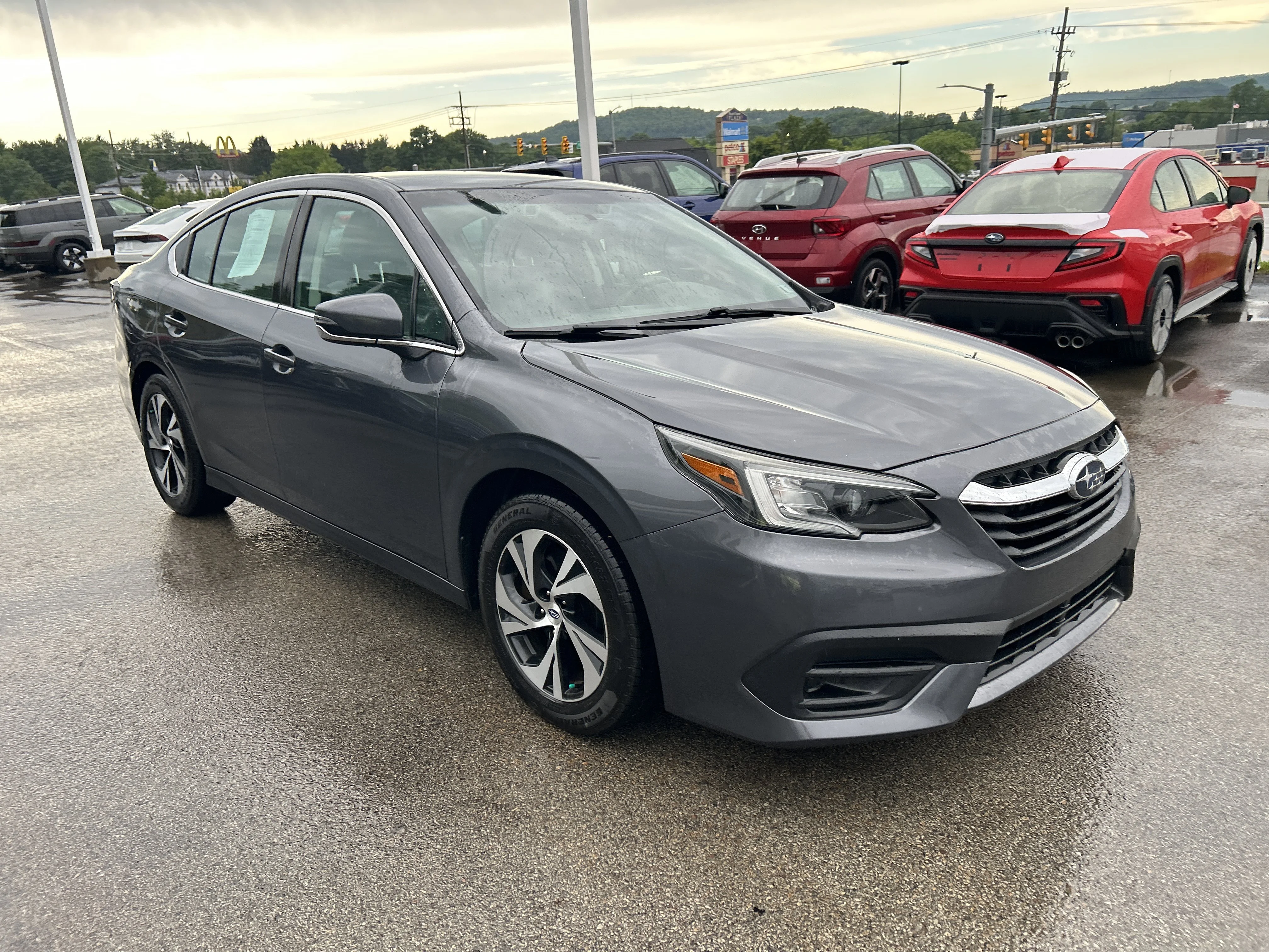 Used 2020 Magnetite Gray Metallic Subaru Premium image 1