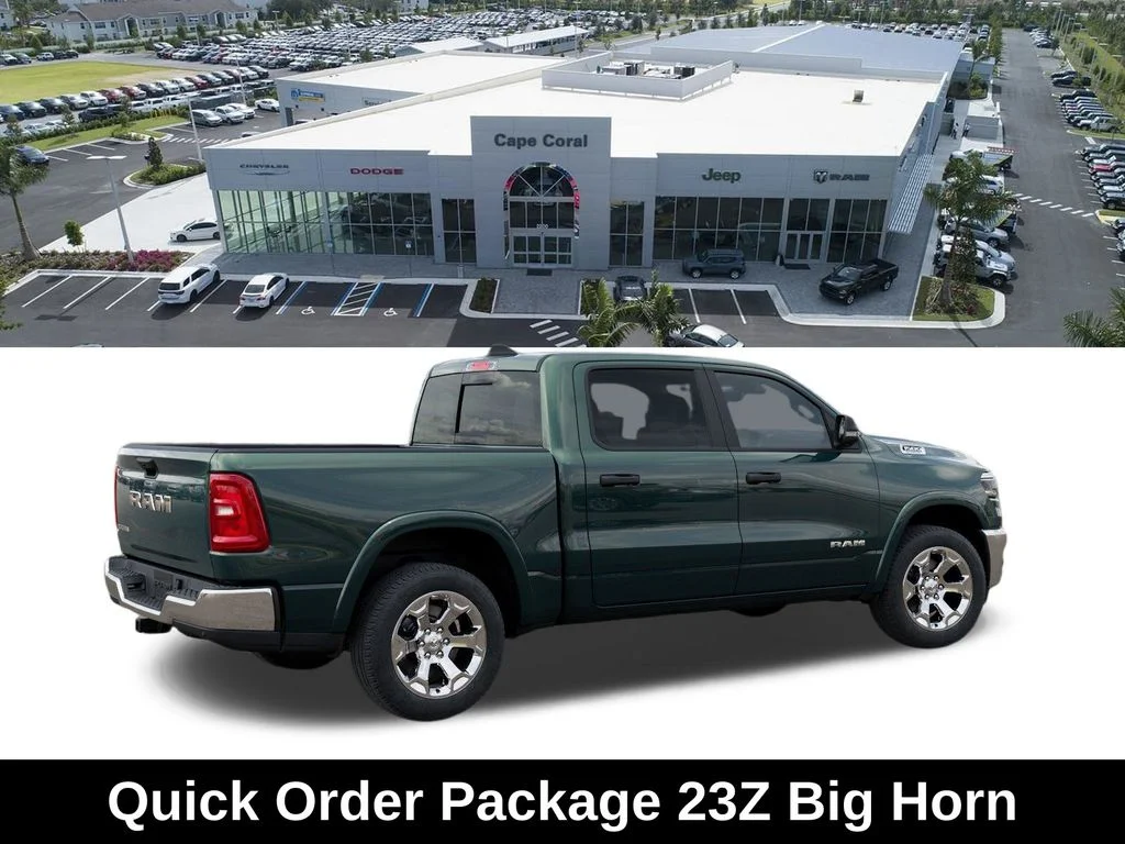 New 2026 Serrano-Green Metallic Exterior Paint RAM Big Horn/Lone Star image 4