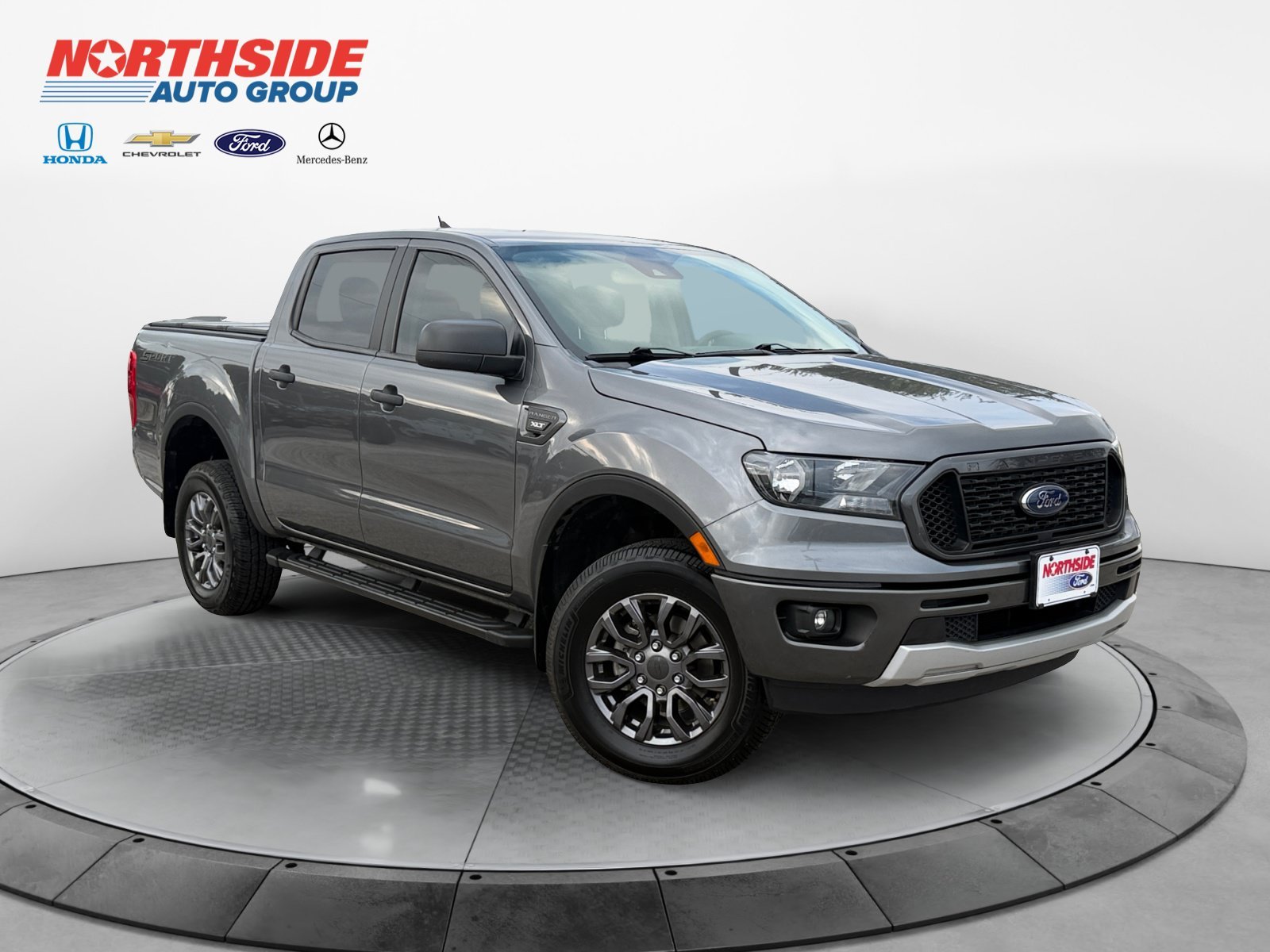 Used 2022 Carbonized Gray Metallic Ford XLT image 1