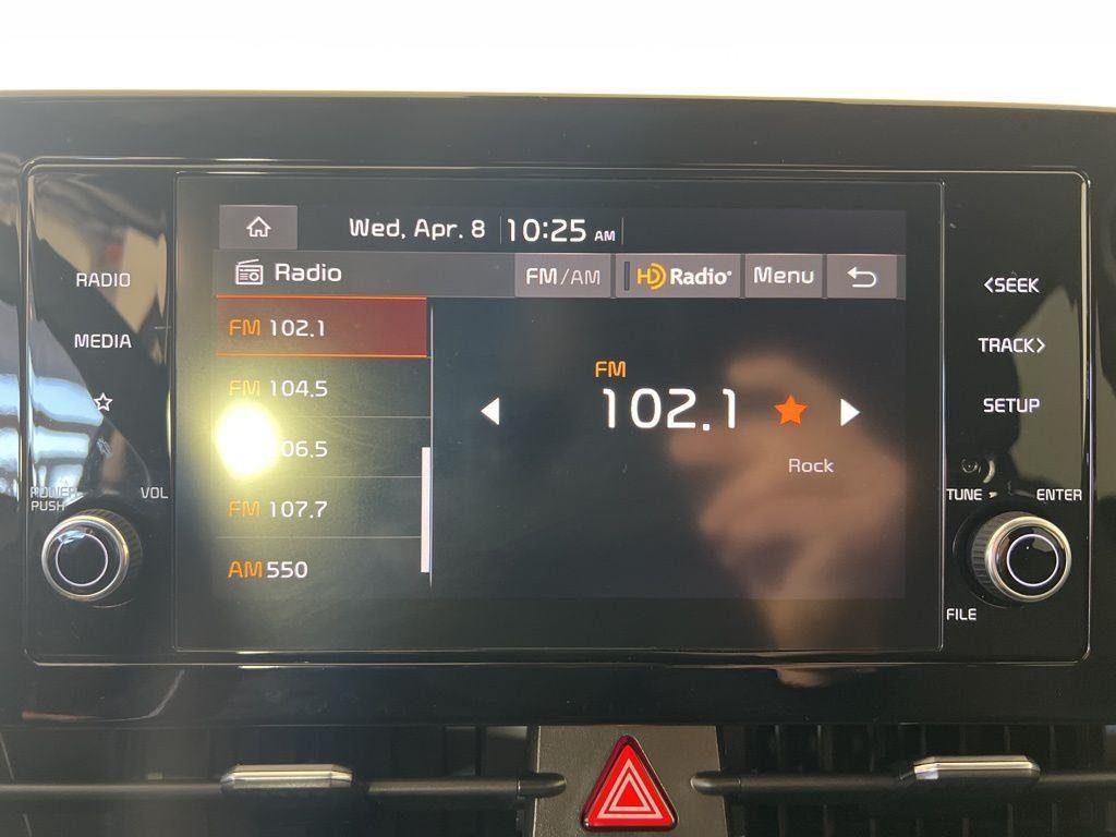 Used 2023 Snow White Pearl Kia LX image 12