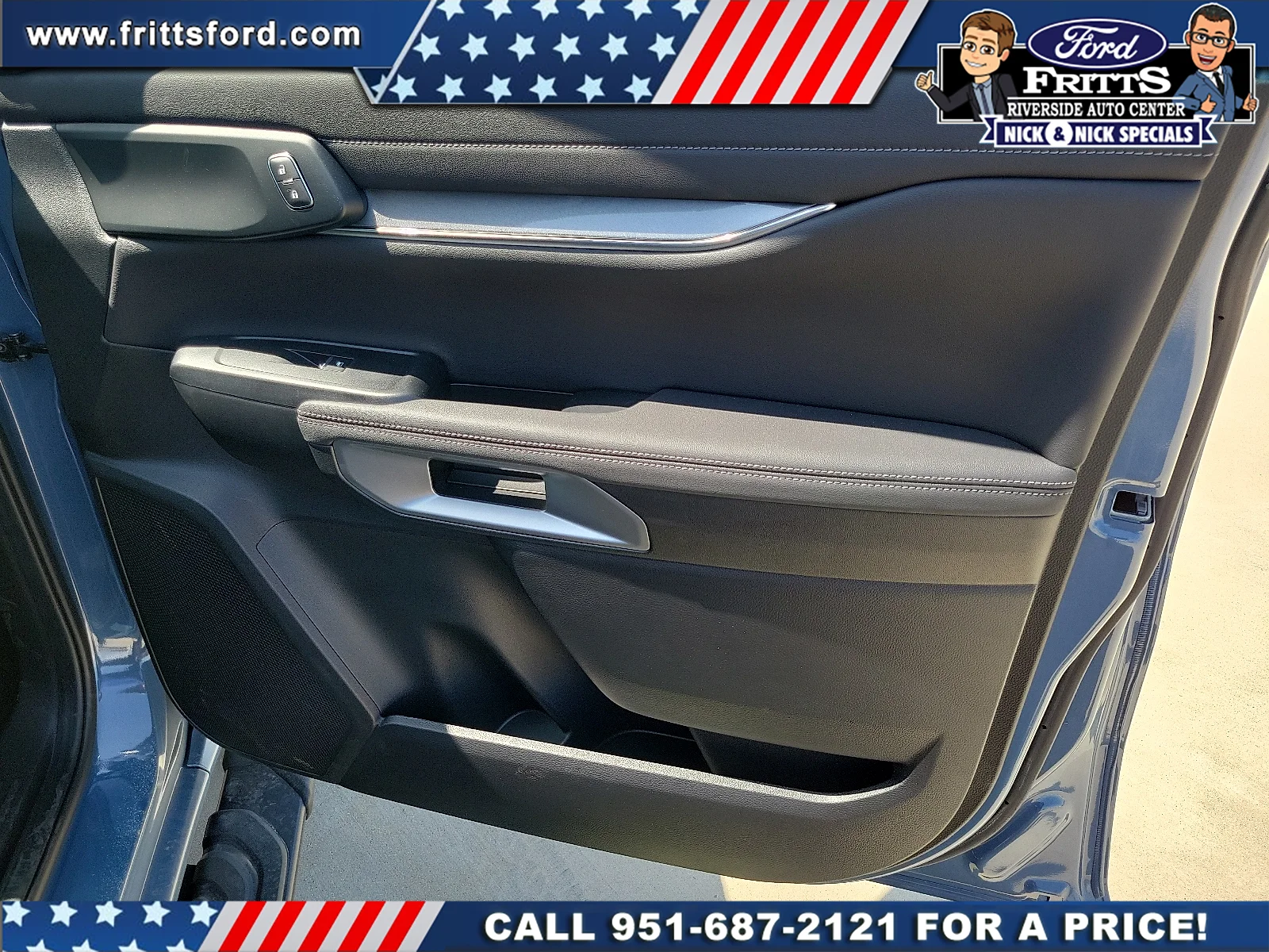 New 2025 Azure Gray Metallic Tri-coat Ford LARIAT® image 16