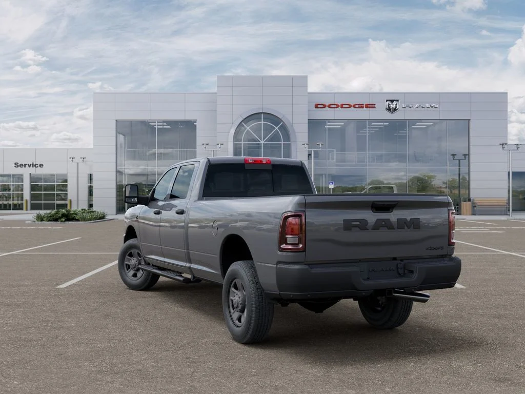 New 2026 Ceramic Gray Clear-Coat Exterior Paint RAM Tradesman image 3