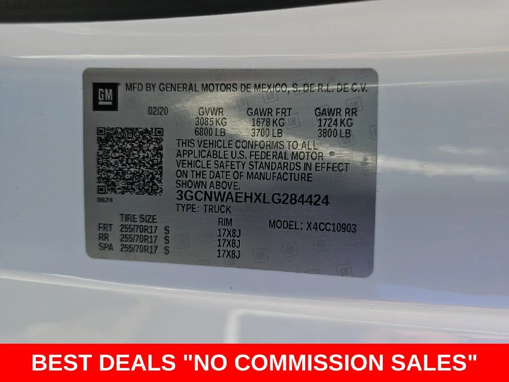 Used 2020 White Chevrolet WT image 41