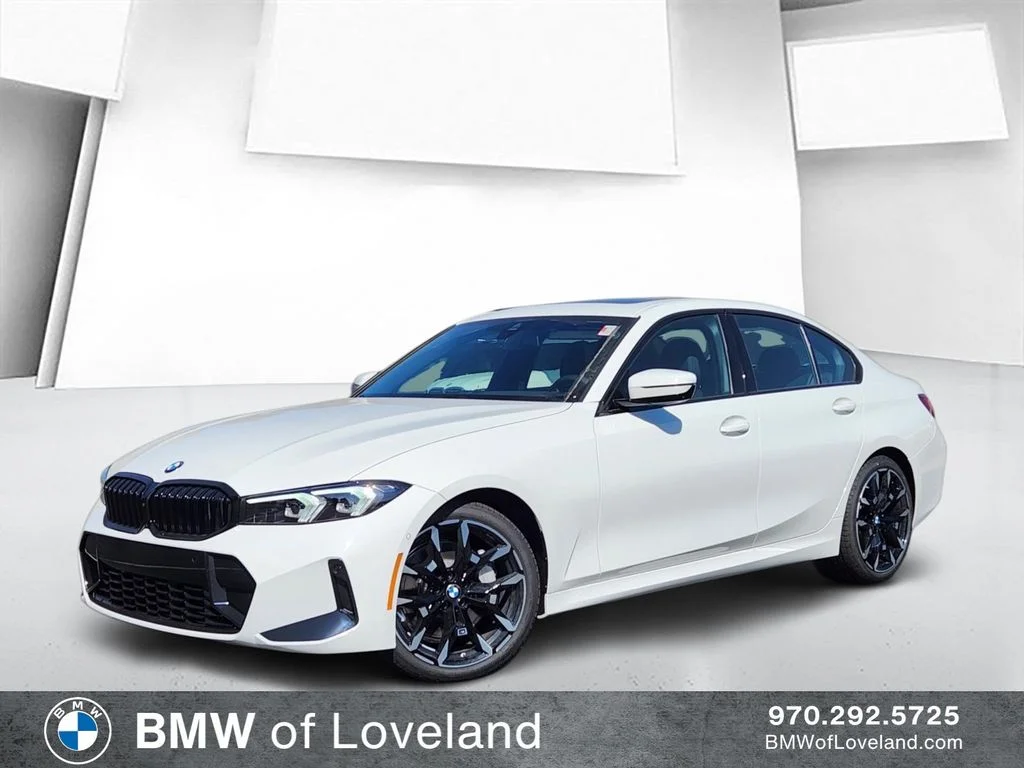 Used 2026 Alpine White BMW 330i xDrive image 1